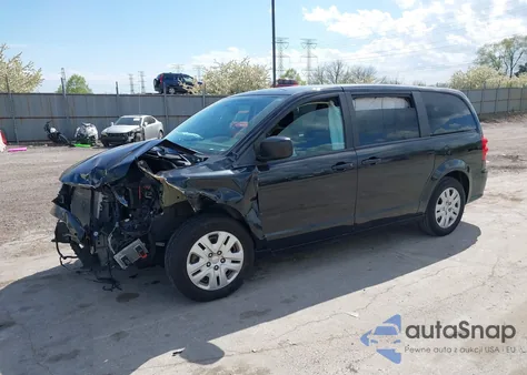 2018 Dodge Grand Caravan Se from USA, damaged, VIN 2C4RDGBGXJR162921
